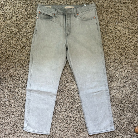 Levi’s Wedgie Straight Cropped Jean - Gray wash, 29 - Picture 1 of 4